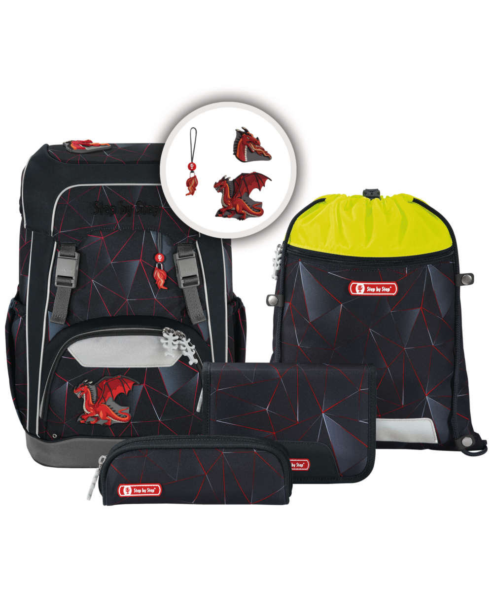 71197096_Step by Step GIANT Schulrucksack-Set 5-teilig dragon drako