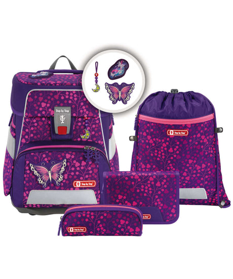 71197102_Step by Step SPACE Schulranzen-Set 5-teilig butterfly night ina