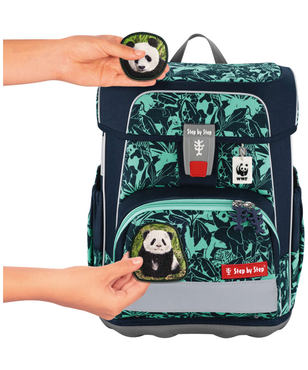 71197165_Step by Step CLOUD WWF Schulranzen-Set 5-teilig Limited Edition little panda