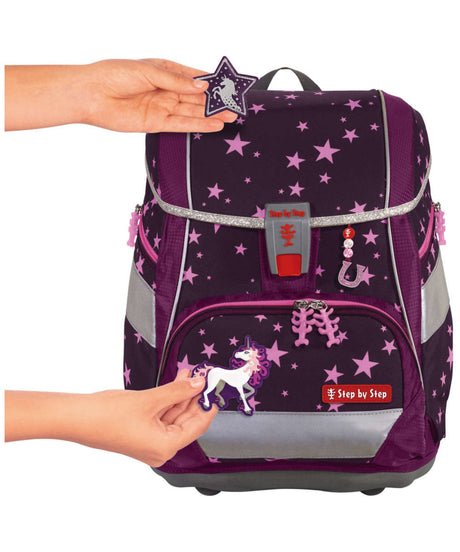 71153623_Step by Step 2IN1 PLUS Schulranzen-Set 6-teilig unicorn nuala