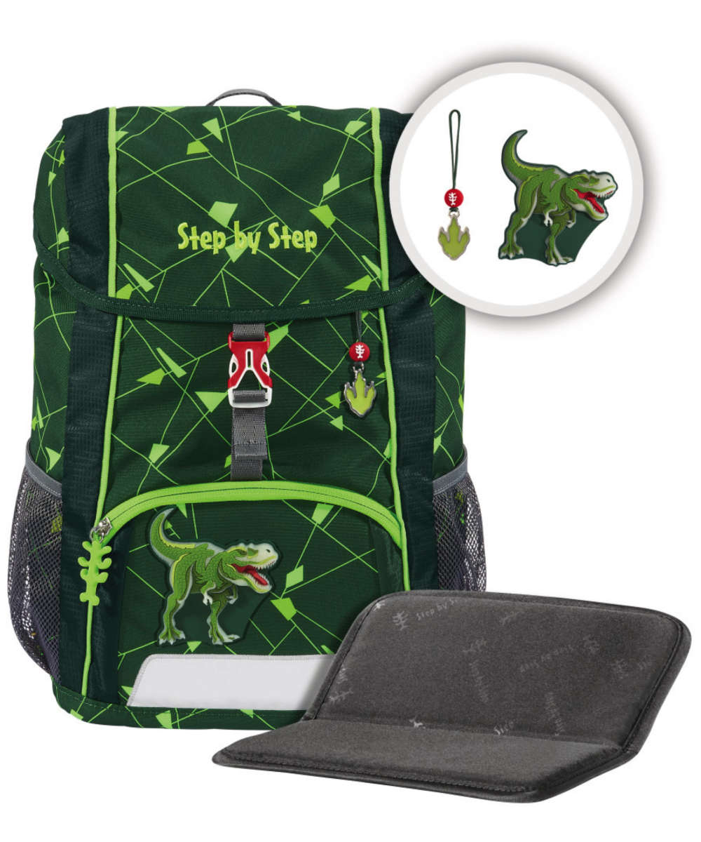 71218708_Step by Step Kid Rucksack-Set 3-teilig shine dino night tyro