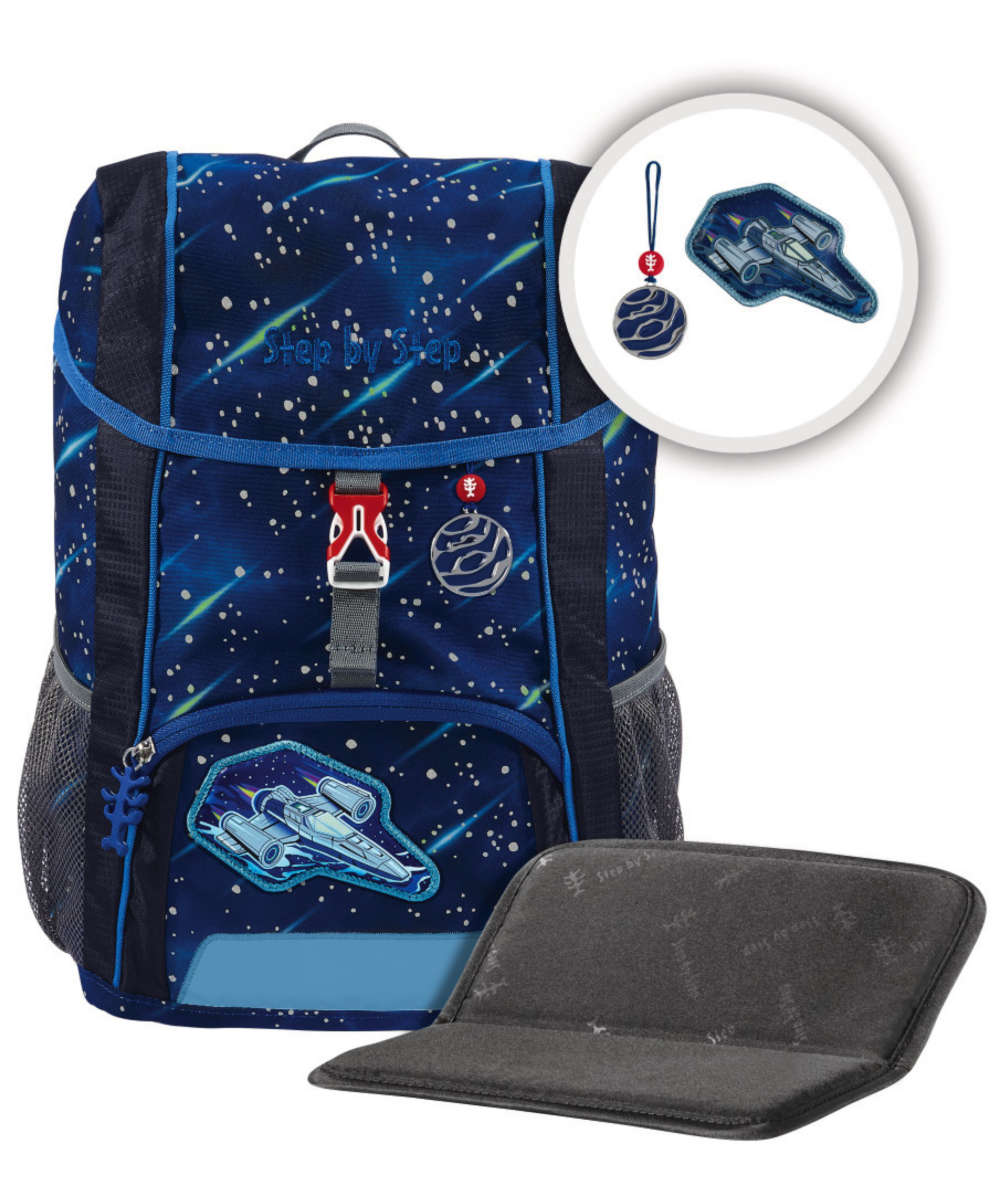 71218710_Step by Step Kid Rucksack-Set 3-teilig reflect star shuttle elio