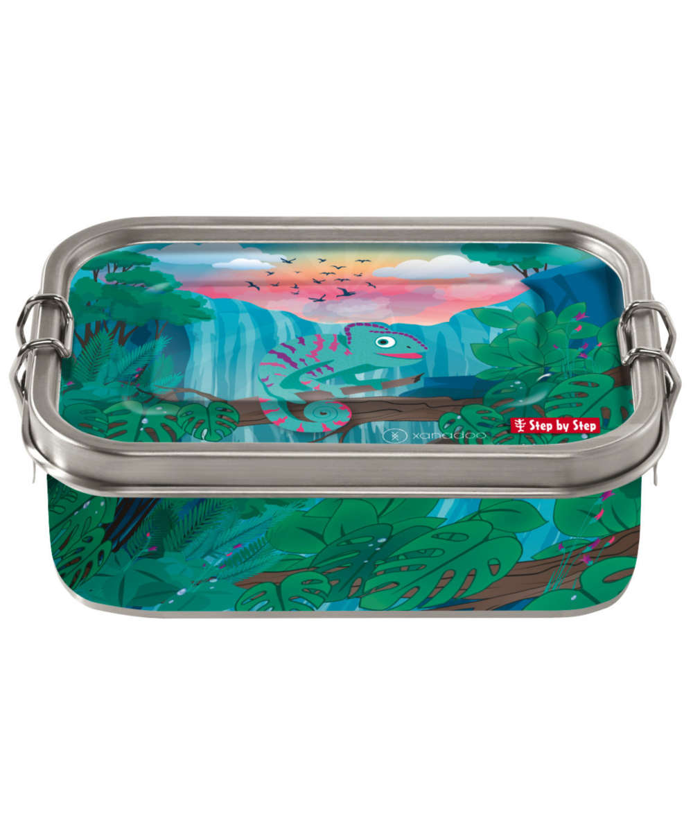 71218890_Step by Step Edelstahl-Lunchbox Xanadoo chameleon joshy