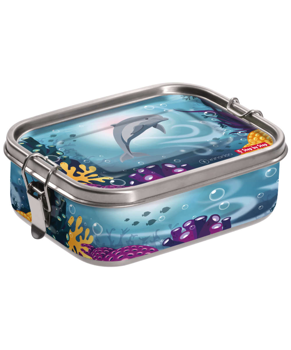 71239896_Step by Step Edelstahl-Lunchbox Xanadoo dolphin pippa