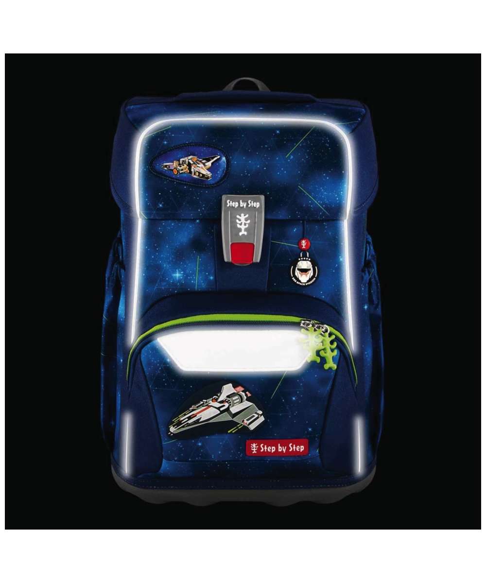 71246891_Step by Step Giant Schulranzen 5-teiliges Schulrucksack-Set starship galactus