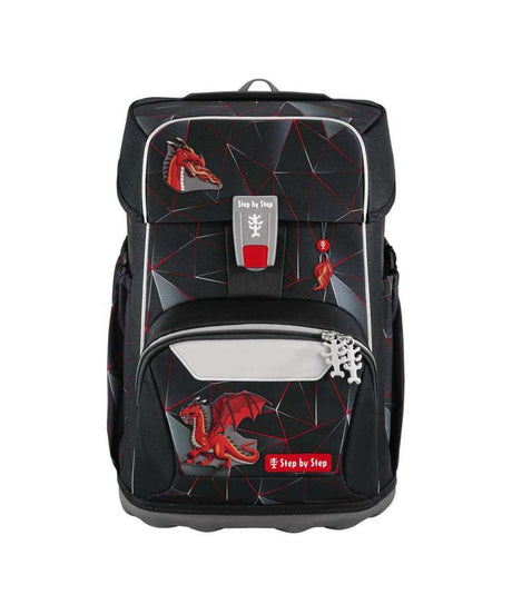 71246893_Step by Step Giant Schulranzen 5-teiliges Schulrucksack-Set dragon drako