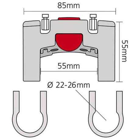 32500022_KLICKfix Lenkeradapter Standard