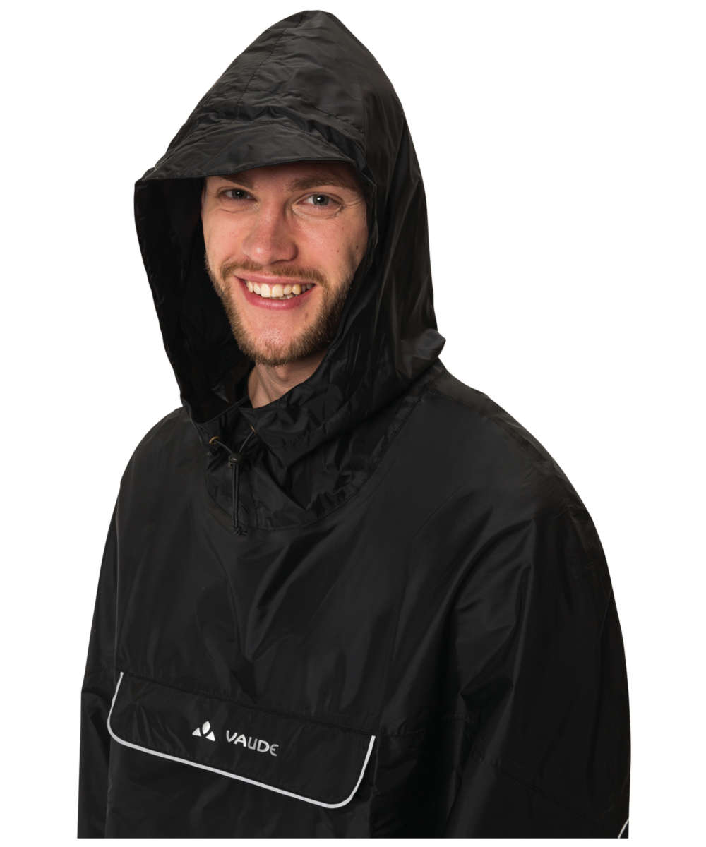 71177929_VAUDE Valdipino Poncho Fahrrad-Regenponcho black L