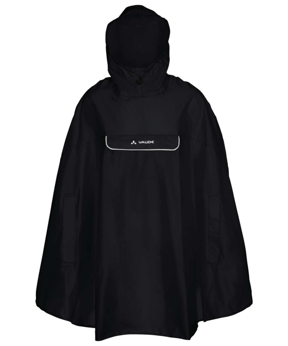 71177929_VAUDE Valdipino Poncho Fahrrad-Regenponcho black L