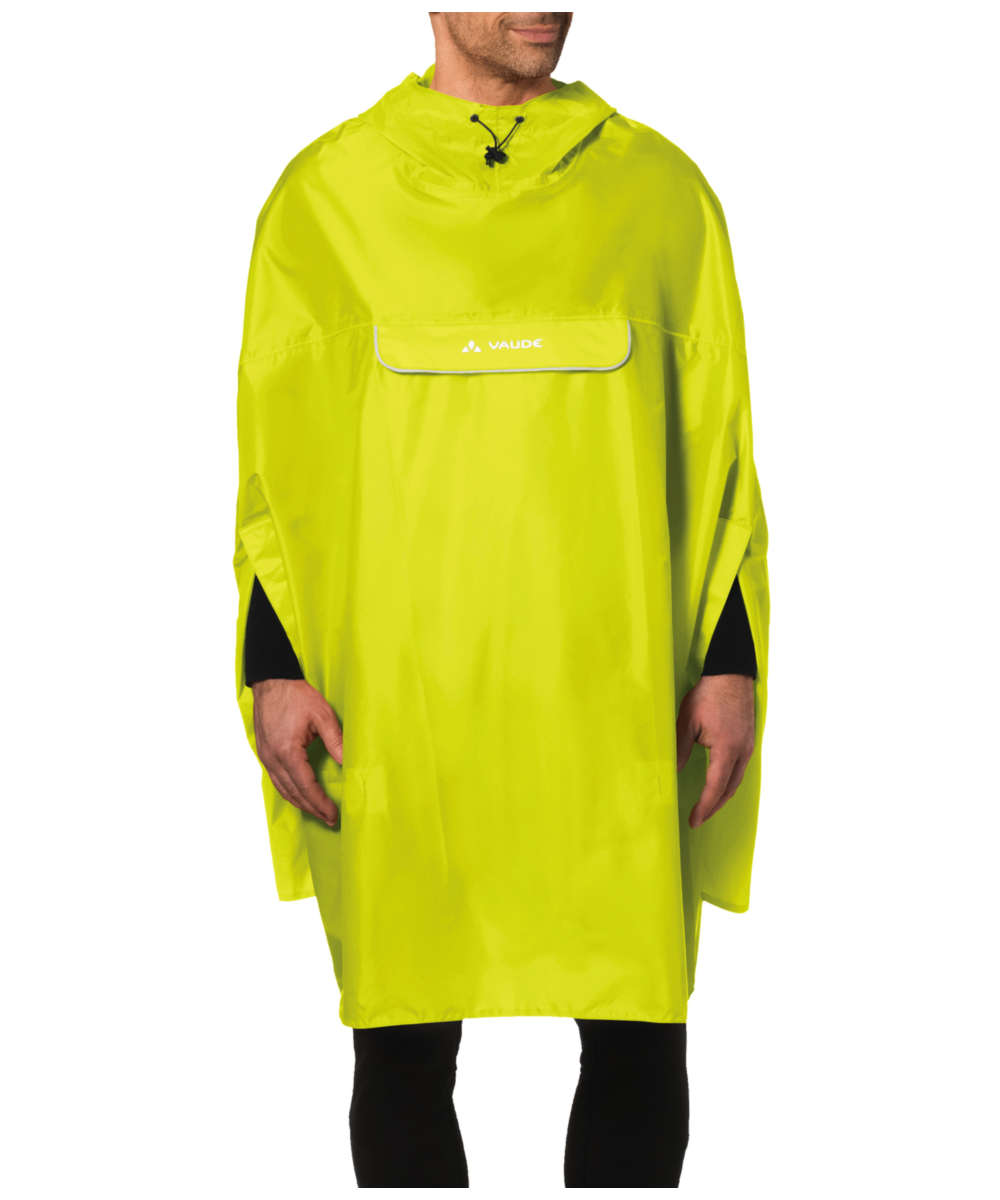 46040651_VAUDE Valdipino Poncho Fahrrad-Regenponcho S lemon