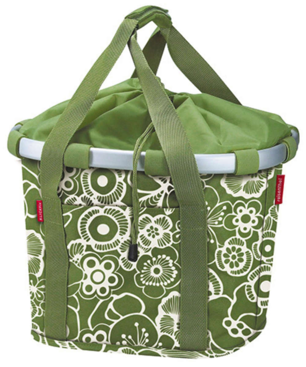 71195393_KLICKfix Reisenthel Bikebasket fleur green