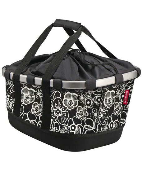 71227447_KLICKfix Bikebasket GT Uniklip 2 fleur schwarz