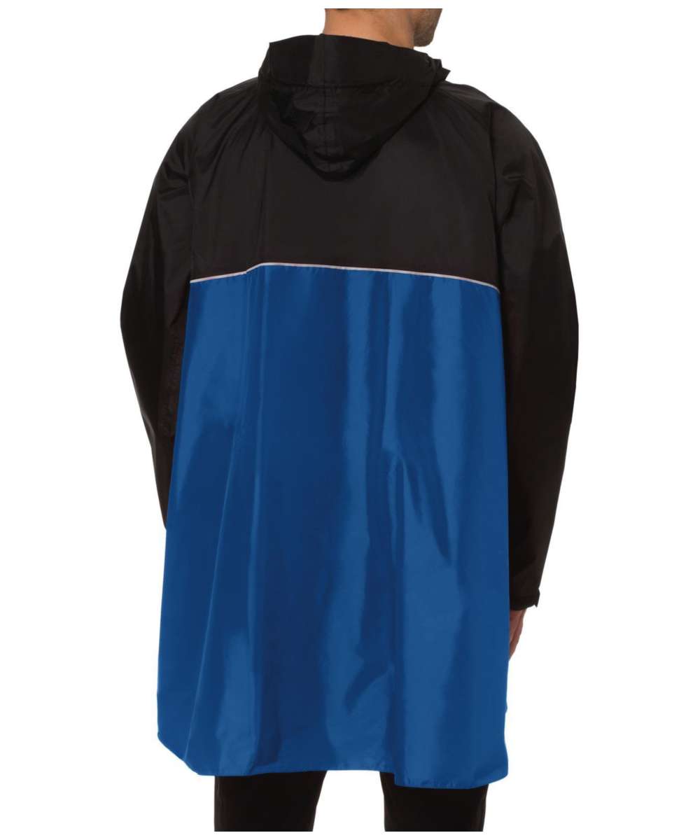 46053427_VAUDE Valero Poncho Fahrrad-Regenponcho S blue