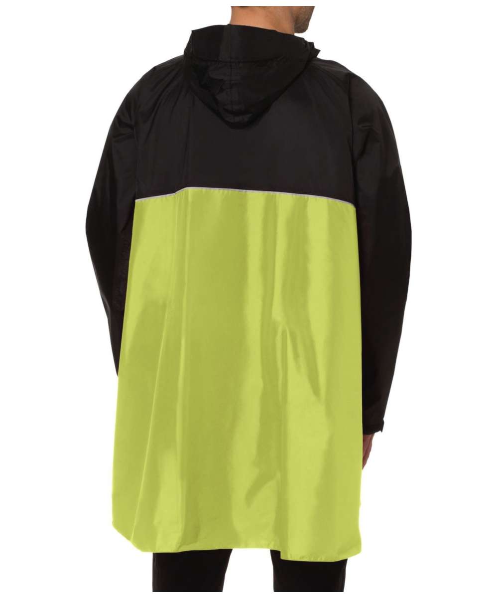 46053432_VAUDE Valero Poncho Fahrrad-Regenponcho S lemon