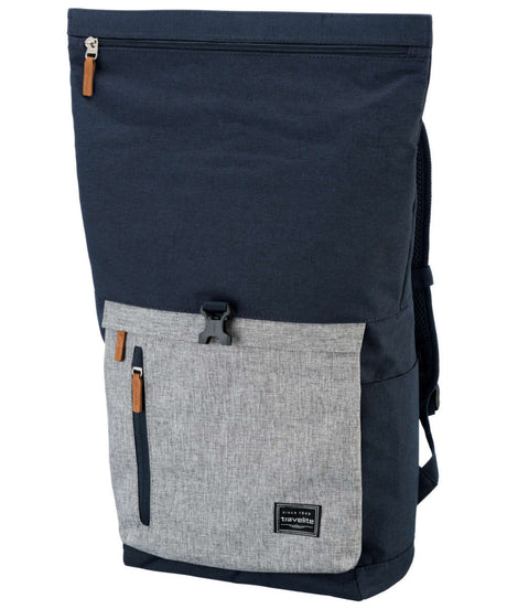 71144039_Travelite Basics Rollup Rucksack 35 L marine/grau