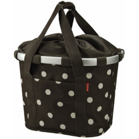 32502396_KLICKfix Reisenthel Bikebasket mocha dots