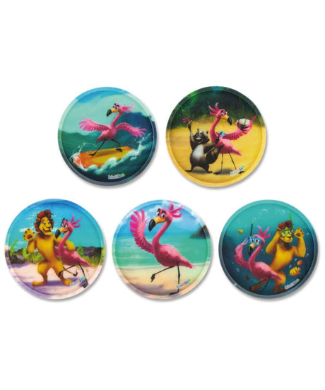 71152237_ergobag Kletties-Set (5-tlg.) flamingo