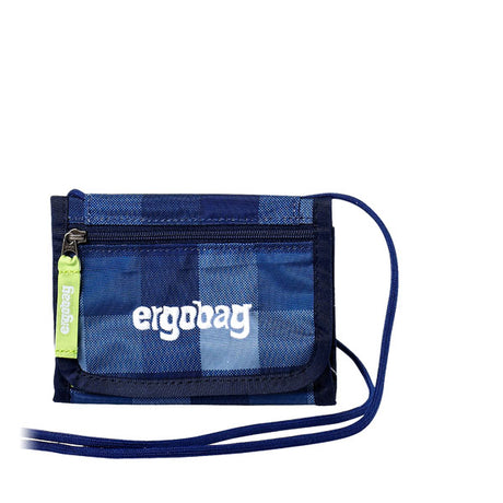 71068139_ergobag Brustbeutel KaroalaBär (blau karo)