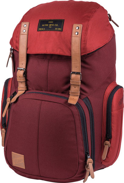 71069634_Nitro Weekender 42 Liter Tagesrucksack mit Laptopfach chili