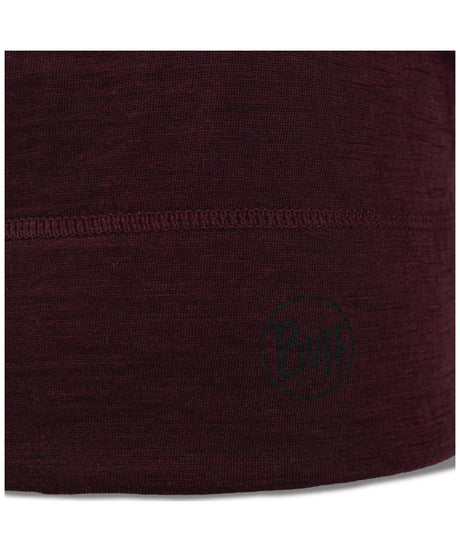 71245651_Buff Lightweight Merinowolle Beanie solid garnet