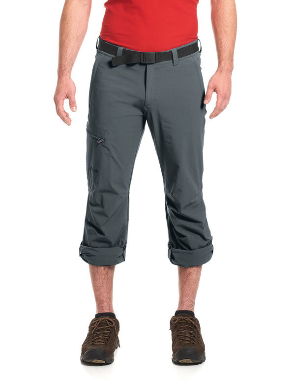 71012415_Maier Sports Nil HerrenHose roll up graphite 46