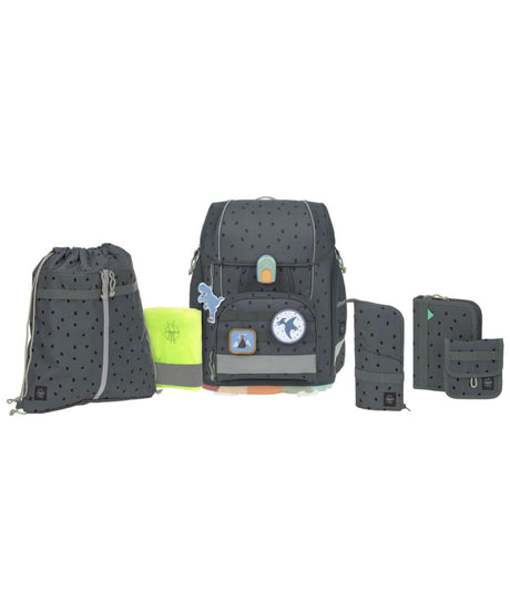 71219694_Lässig 4Kids School Set Boxy Unique speckles anthracite