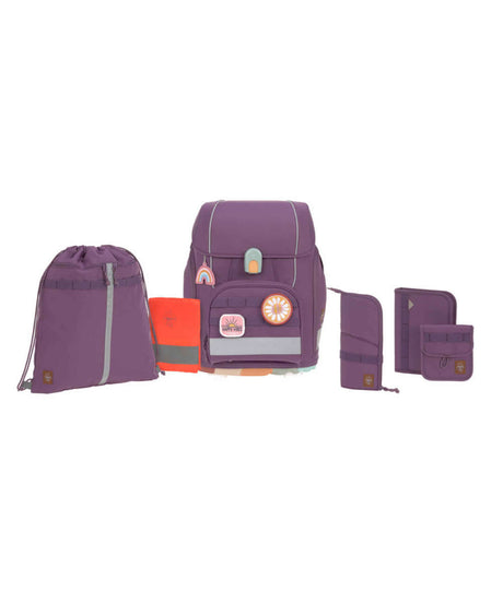 71219699_Lässig 4Kids School Set Boxy Unique purple