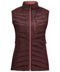 71234573_Jack Wolfskin Routeburn Pro Ins Vest W dark maroon XS