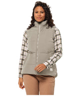 71234191_Jack Wolfskin White Frost Vest W dusty grey XS