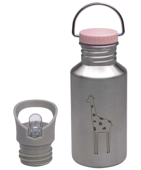 71186003_Lässig 4Kids Trinkflasche Edelstahl 500 ml safari giraffe