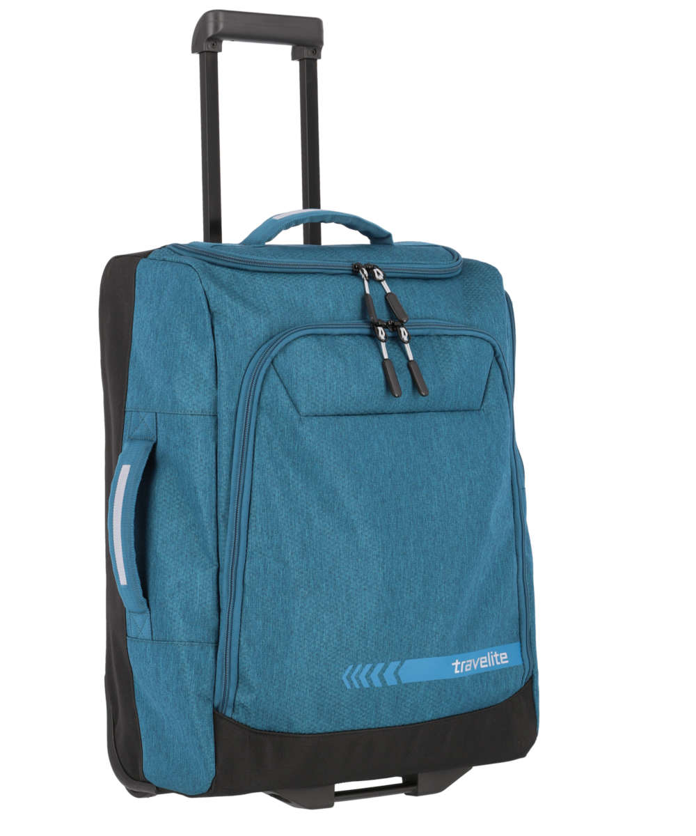 71167281_Travelite Kick Off Trolley Reisetasche S petrol