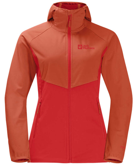 71228238_Jack Wolfskin Go Hike Softshell Women tango orange XS