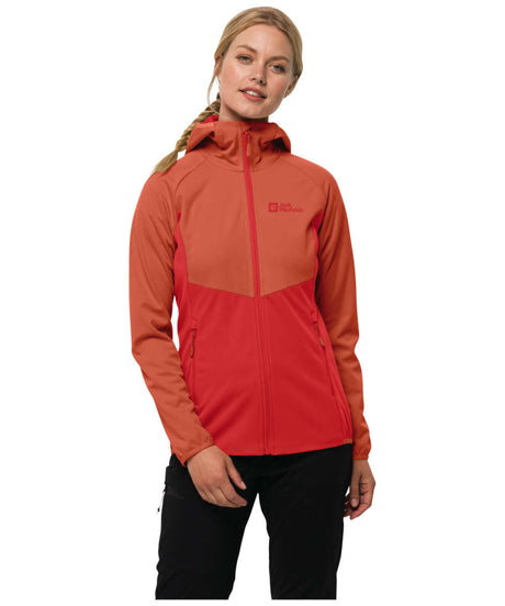 71228238_Jack Wolfskin Go Hike Softshell Women tango orange XS