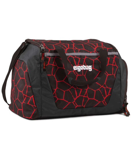 71152056_ergobag Sporttasche SupBärheld (Lava rot schwarz)