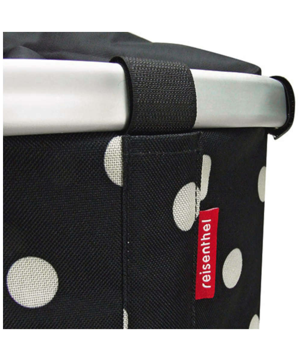 71022549_KLICKfix Reisenthel Bikebasket black dots