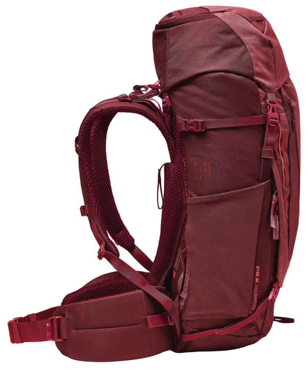 71224644_VAUDE Women Asymmetric 38+8 dark cherry