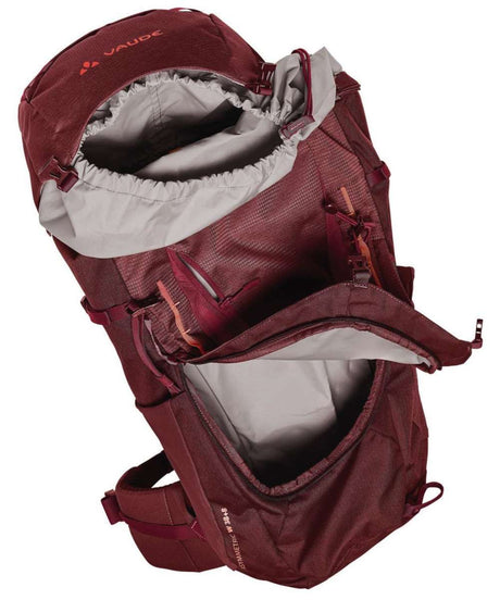 71224644_VAUDE Women Asymmetric 38+8 dark cherry