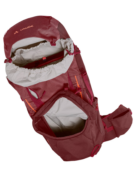 71224654_VAUDE Women Asymmetric 48+8 dark cherry