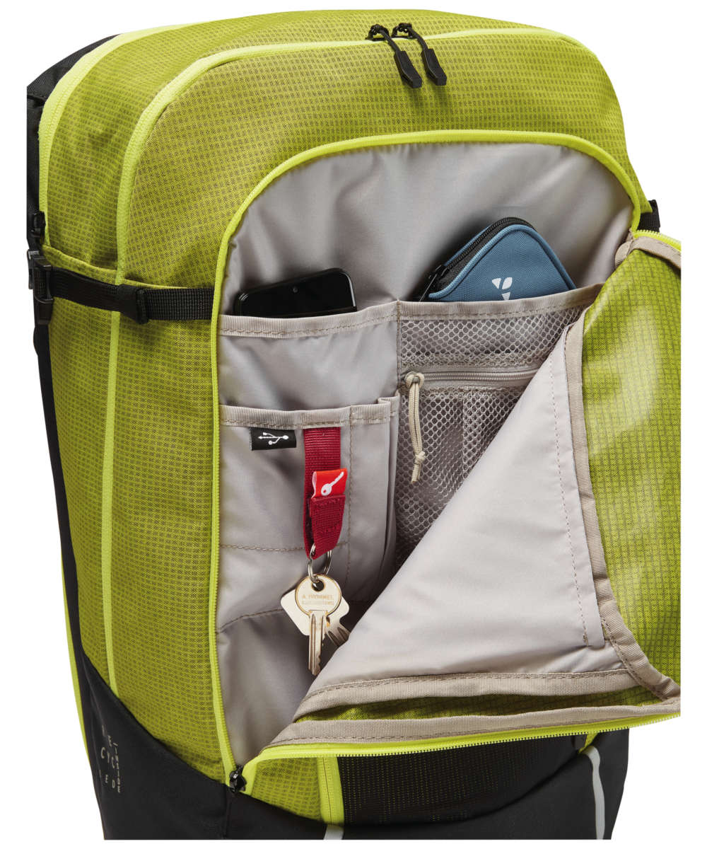 71211073_VAUDE Cycle 28 II Luminum bright green