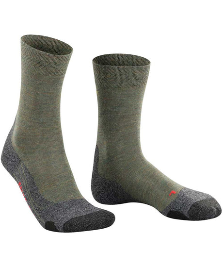 71244675_Falke TK2 Explore Melange Herren Trekking Socken ivy green 46-48