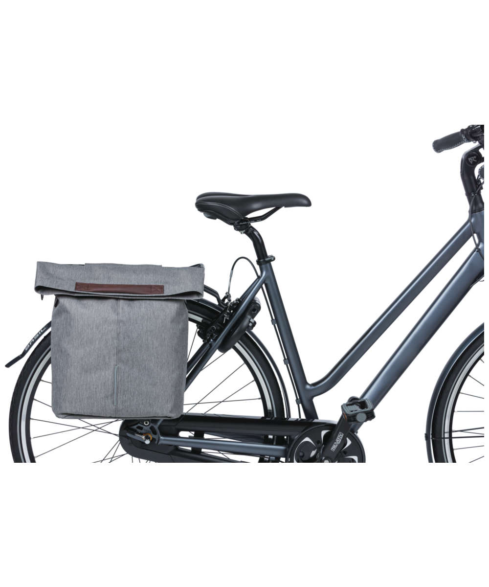 71166492_Basil City Fahrradshopper 14 - 16 Liter grey melee