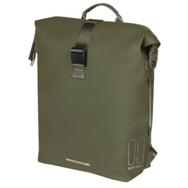 71178764_Basil SoHo Fahrradrucksack Nordlicht 17 Liter moss green