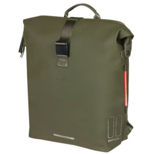 71178764_Basil SoHo Fahrradrucksack Nordlicht 17 Liter moss green