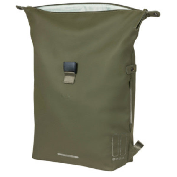 71178764_Basil SoHo Fahrradrucksack Nordlicht 17 Liter moss green