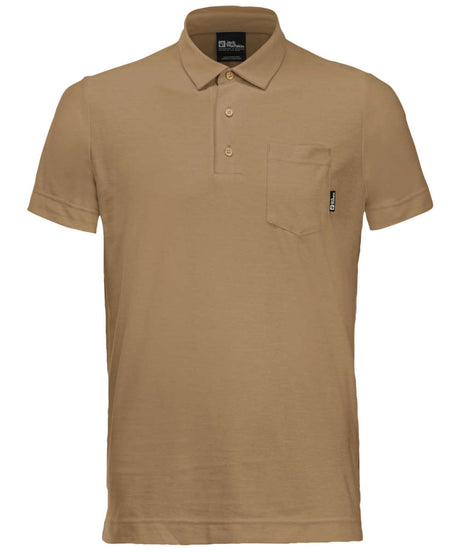 71242876_Jack Wolfskin Terral Polo M sand storm S