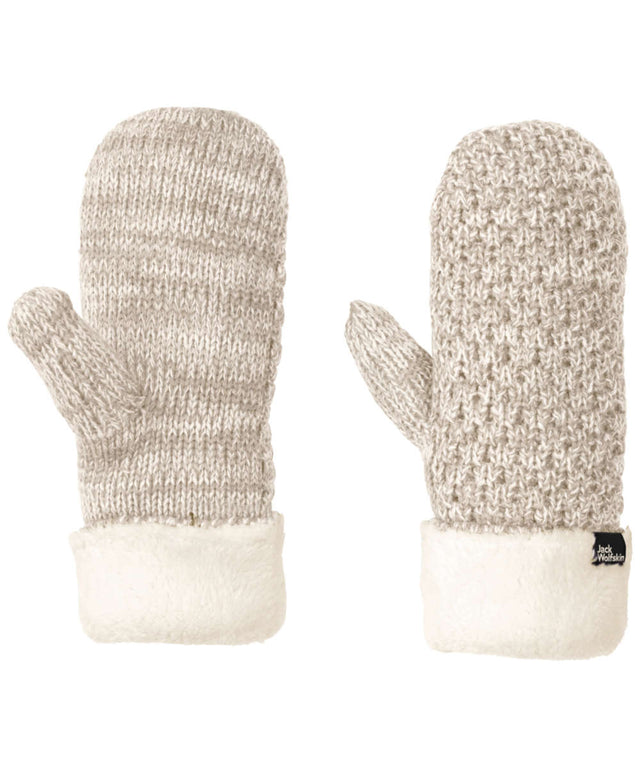 71214511_Jack Wolfskin Highloft Knit Mitten Women winter pearl M