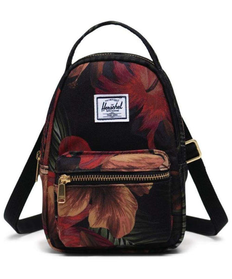 71164694_Herschel Nova Crossbody tropical hibiscus