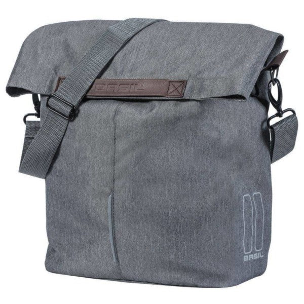 71166492_Basil City Fahrradshopper 14 - 16 Liter grey melee