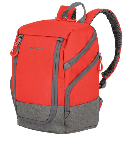 71155951_Travelite Basics Rucksack 14 L rot/grau