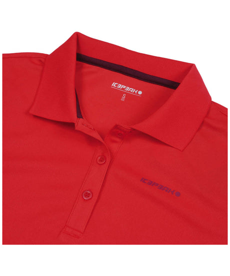 71224444_Icepeak Bayard Polo Shirt Damen coral-red L